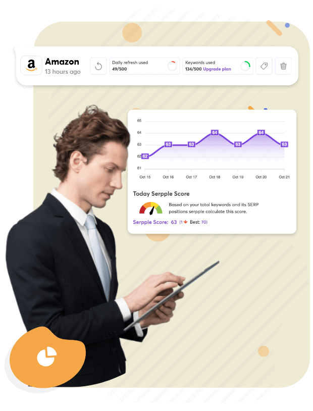 Keyword Rank Checker | Serpple SERP checker dashboard