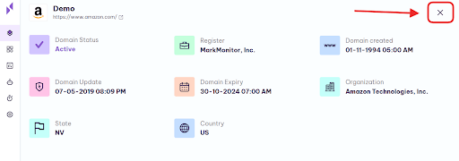 domain info