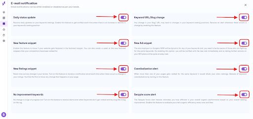 email settings icon