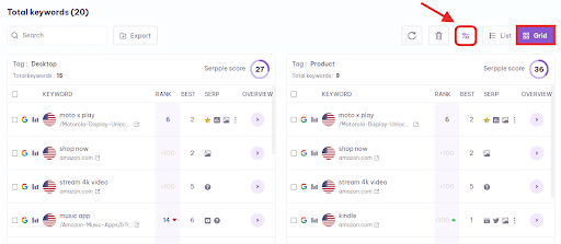 grid filters
