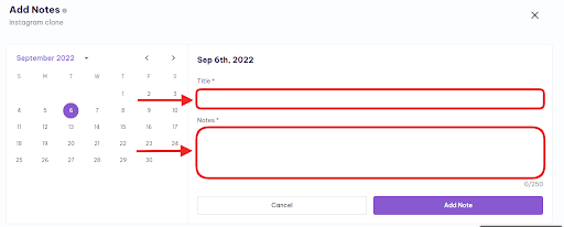 add notes 