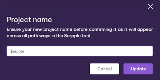 rename project