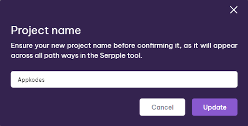 rename project