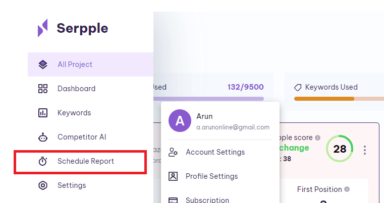 schedulereport