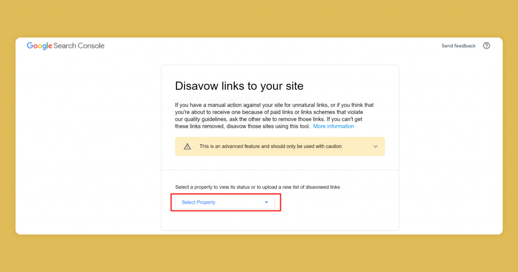 Google Spam Update - Disavow Option