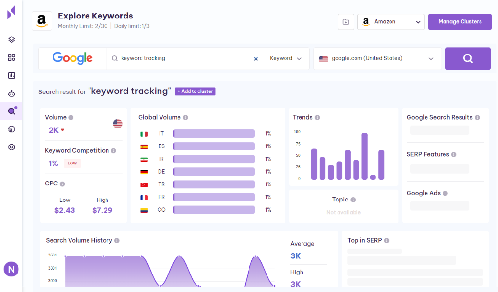 The Role of Long Tail Keywords in Voice Search Optimization | Serpple Serpple keyword screenshot