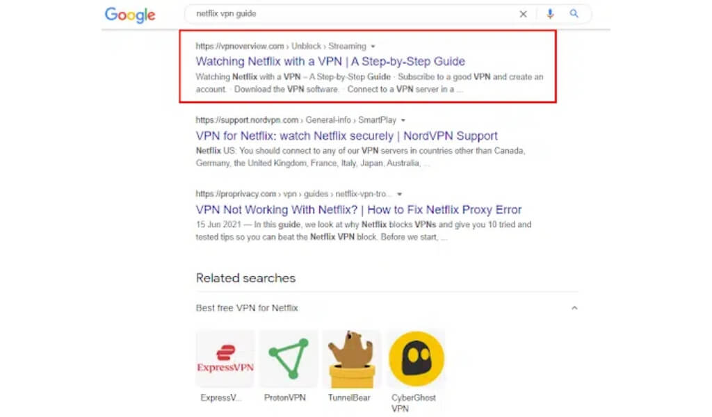 Netflix Vpn Guide goole search