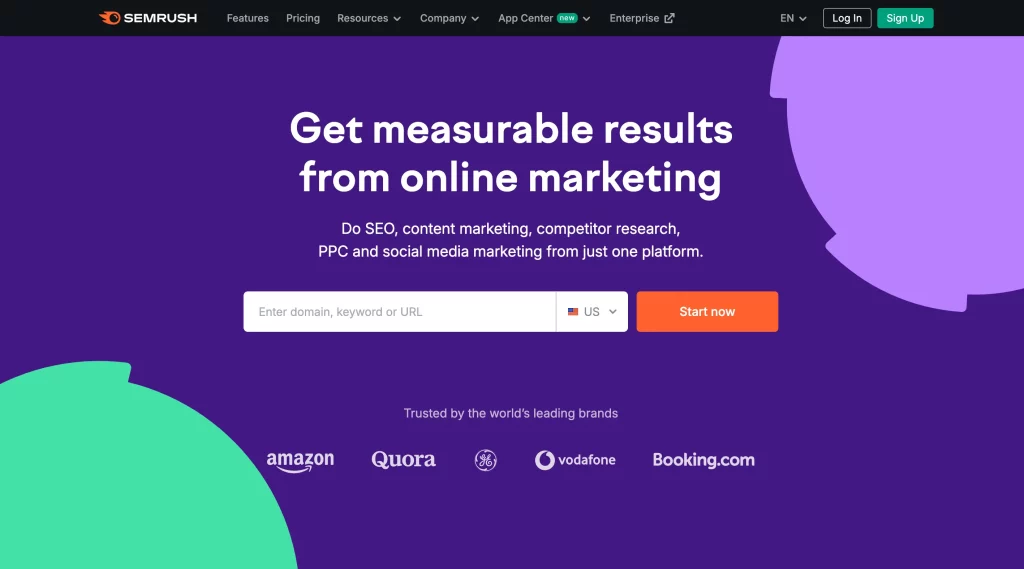 Semrush Dashboard