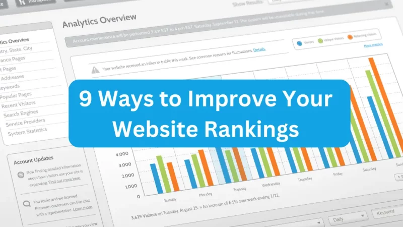 improve website ranking