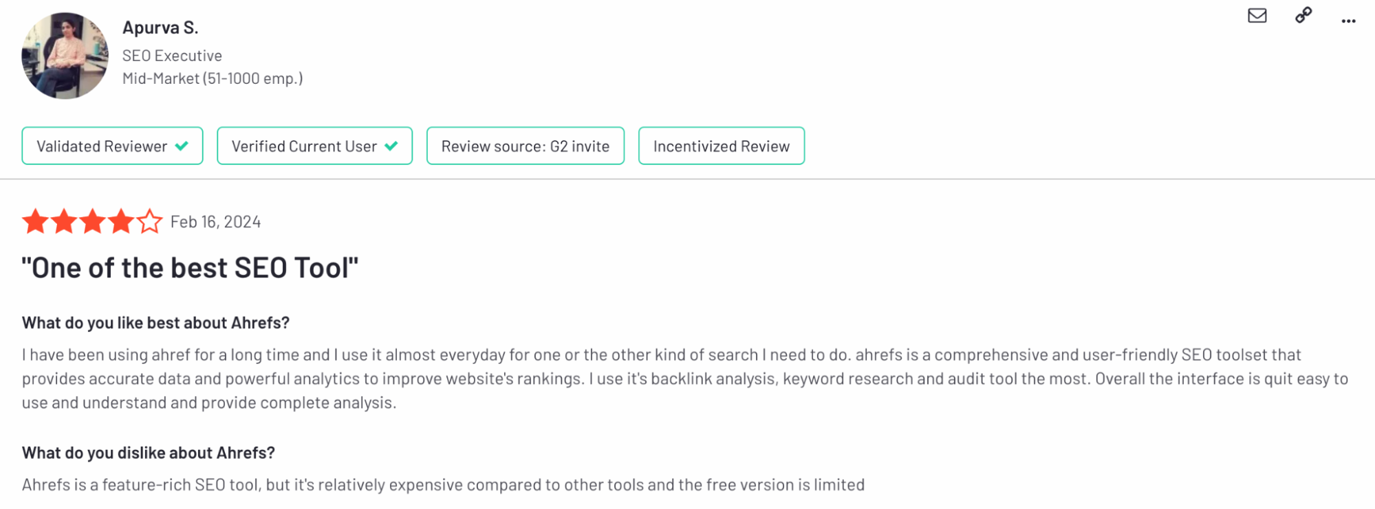 ahrefs user ratings