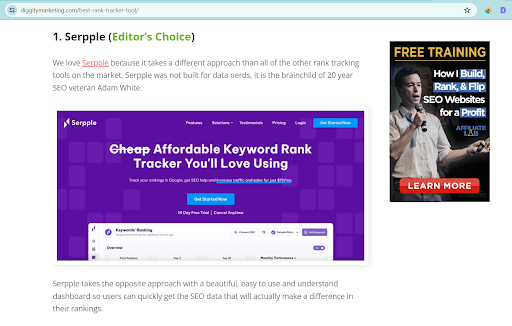 Serpple Screenshot