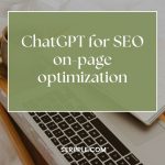 ChatGPT for SEO on-page optimization