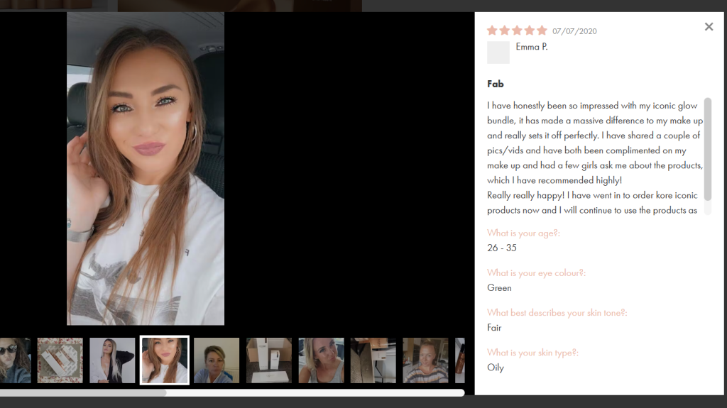 customer review