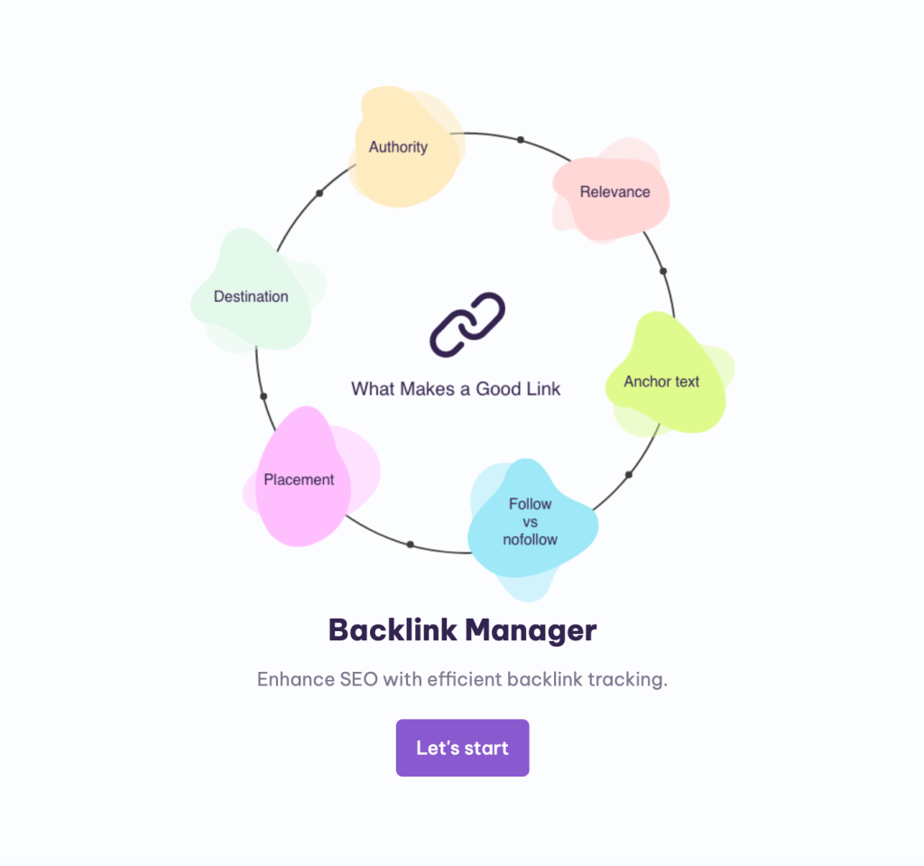Backlink Manager